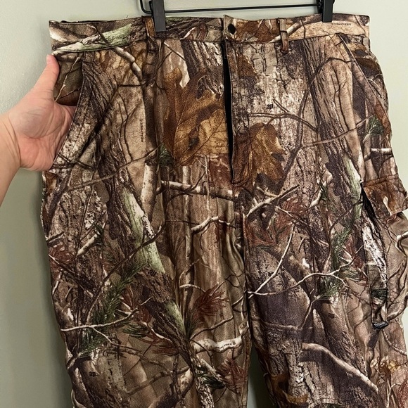 Field & Stream Men’s Camo Camouflage Realtree Hydro Proof Ultra Hunting Pants XL - Picture 9 of 10